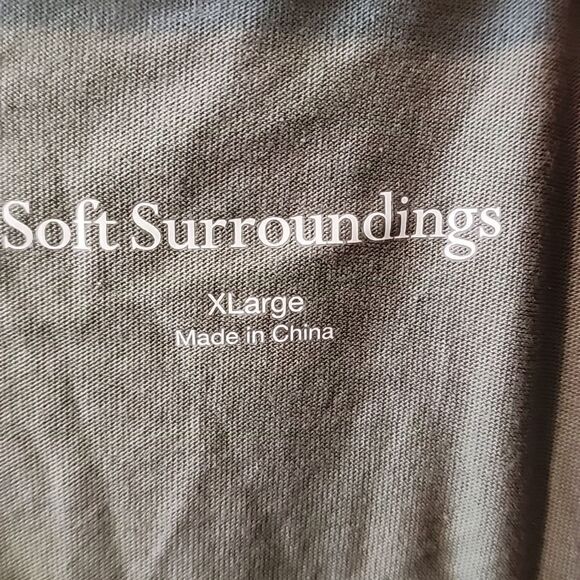 Womens 💚 soft surroundings XL DRESS NWT Sleeveless Dress - Picture 2 of 4